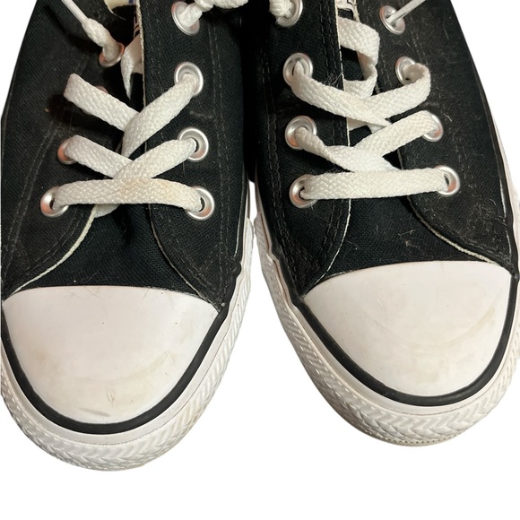 Converse Black and White Sneakers - Picture 4 of 13